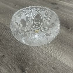 Hand Made Crystal Bowl