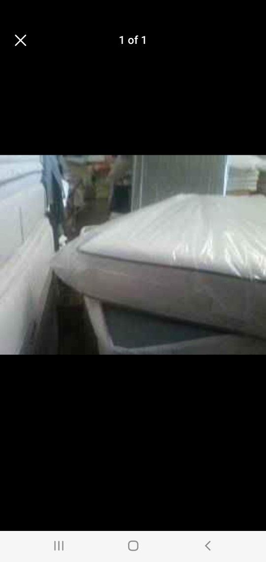 queen size box spring can deliver