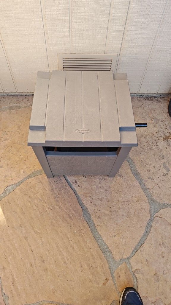 Hose Reel Suncast 100 ft.Hideaway Dove Gray