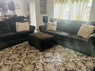 Sofa, loveseat and ottoman Set From Ashley Furniture 