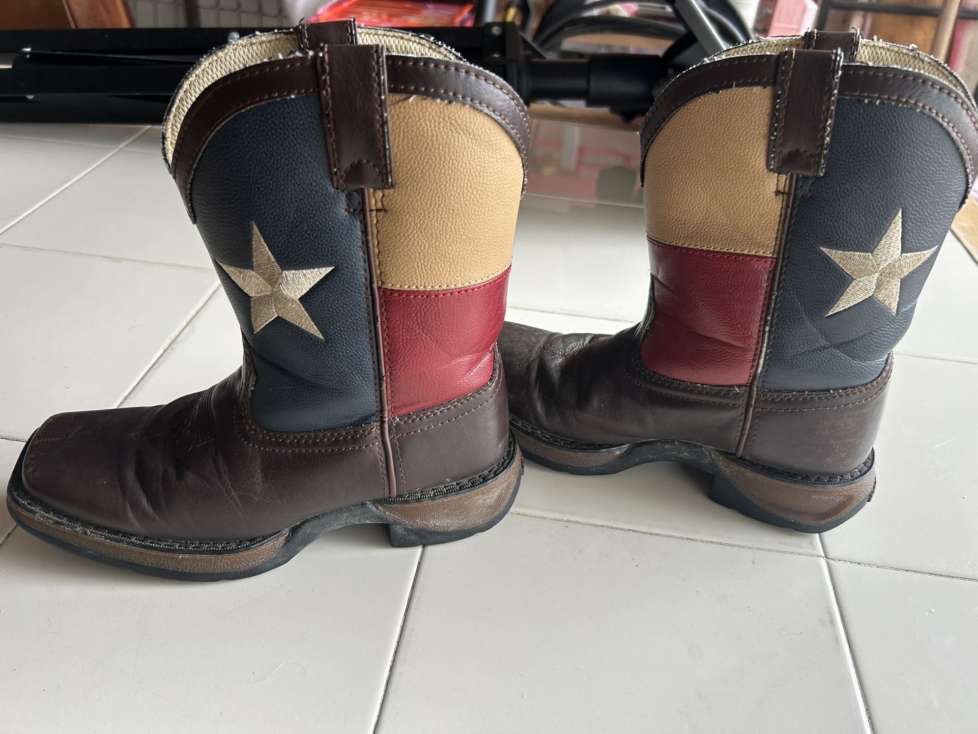 Durangoo Kids 8” Western Boots Brown