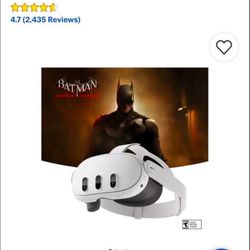 🚨Will trade for a PS5 🚨Meta Quest 3 512GB/VR Headset Bundle w/ Batman + Accessories/