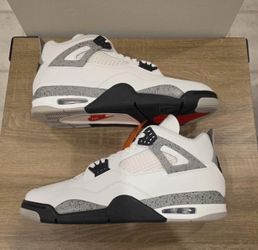JORDAN RETRO 4 'WHITE CEMENT (2025)