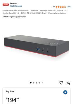 ThinkPad Thunderbolt 3 Dock