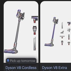Cordless Dyson Origin Extra V8 Stick Vacuum 