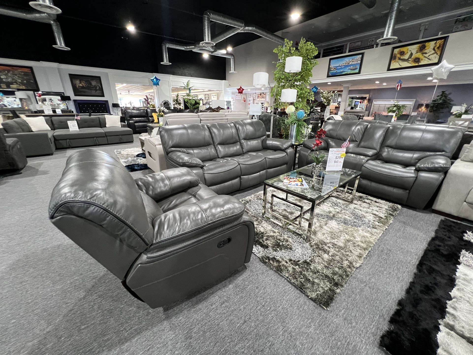 3 Pc Sofa, Loveseat And Chair
