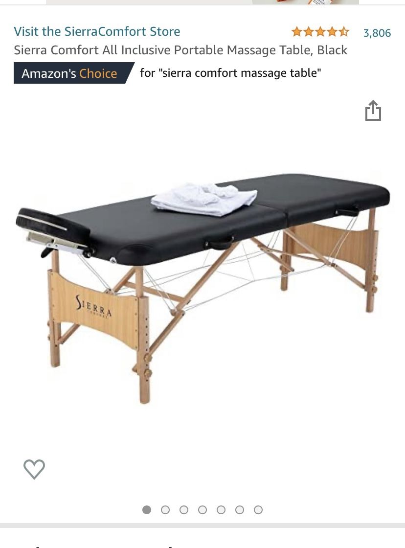 New Massage Table Pink