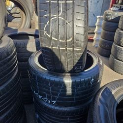 Set Of Four Used Tires 265/35-19 Bridgestone Potenza