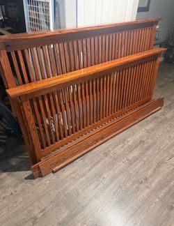 Cal King headboard/footboard