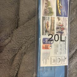 New 20L waterproof bag I have 4 of them 2 blue and 2 black 10.00 each