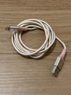 Braided USB-A to Lightning Charging Cable