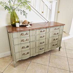 Permacraft Sanford Furniture 12-Drawer Dresser, sideboard, buffet, TV stand, entryway table, server