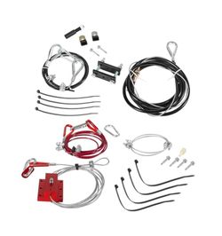 Flat Towing Emergency Braking System with Brake Pedal Cable Harness Kit
