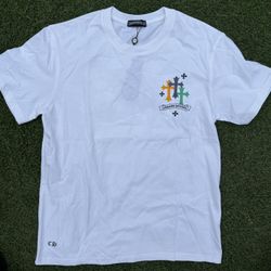 White Chrome Hearts T Shirt 