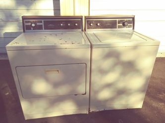 Kenmore washer dryer
