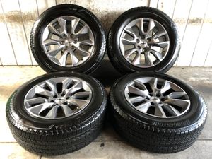 Photo 2019 Chevy Tahoe Suburban Silverado 20” Wheels Rims Tires 275/60/20 NEW