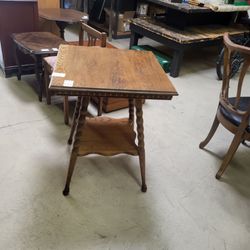 Vintage antique parlor table