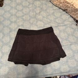 Black Lululemon Skort Size 4-6