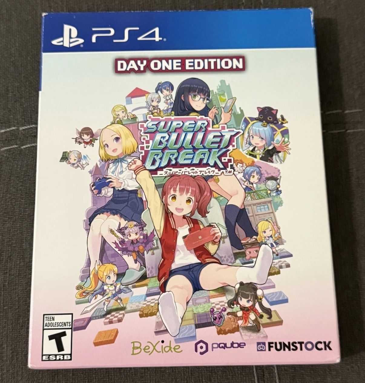 Super Bullet Break - Day One Edition - PlayStation 4 PS4 Brand New With Art Book