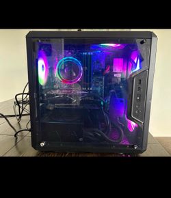 Pc with monitor