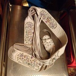 Betsey Johnson Leather Belt M/L