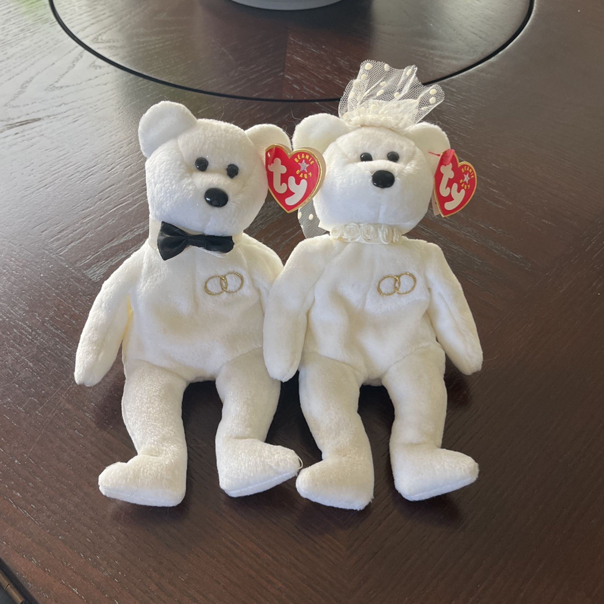 Ty Beanie Babies Mr&Mrs Set