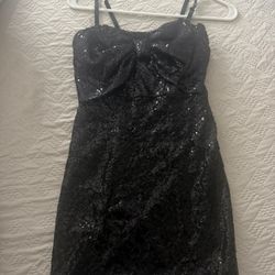 Black Bow Dress
