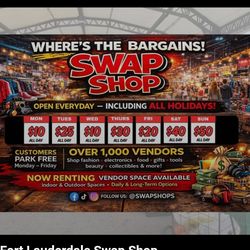 Swap shop 3921 sunrise blvd