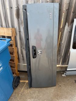 Dodge Ram SLT Truck Tailgate Gray