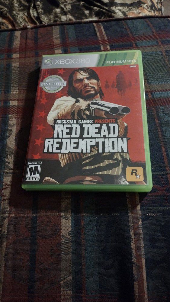 Red Dead Redemption Microsoft Xbox 360 The Original RDR And Manual video game 