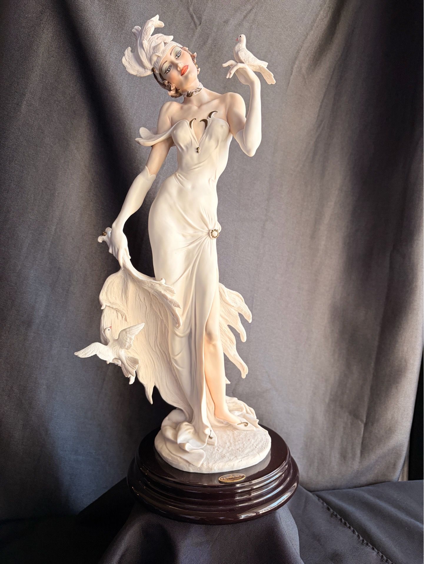 Armani figurine Morning Star (tall lady w/bird)