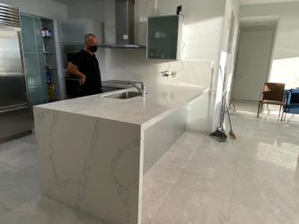 Quartz kitchen