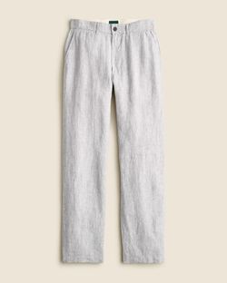 Classic-fit linen trouser - JCrew