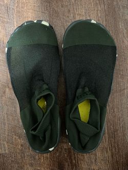 Green Knit Slip-On Shoes size 40