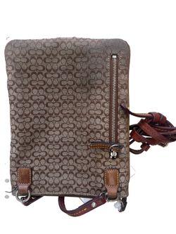 Coach Beige / Tan Purse / Handbag