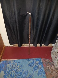 Rhino Head Walking Cane