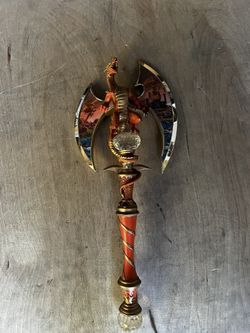 Dragon Axe Wall Decoration