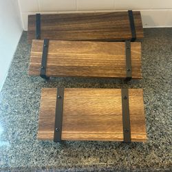 Set Of 3 Floating Shelves 
