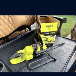 Ryobi 40V 14in Chainsaw Brand New Chainsaw $50 TOOL ONLY!!