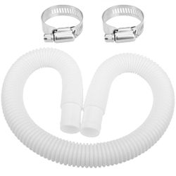 2 Pieces Of 1-1/4 Inch x 3ft Pool Skimmer Hose Replacement for Intex Above Ground Pool Skimmer Pump Transfer Hose