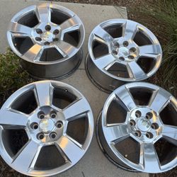 2017 OEM Silverado Rims 18 Inc