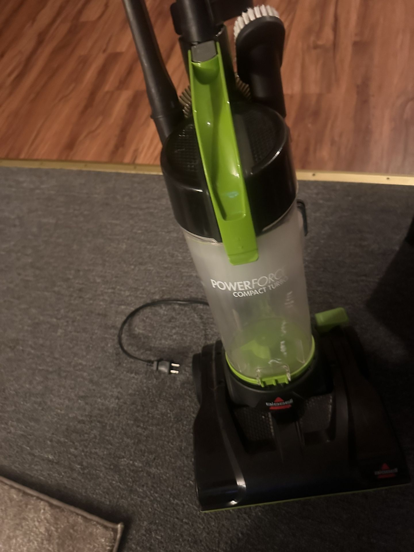 BISSELL PowerForce Helix Turbo Rewind Pet Upright Vacuum