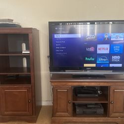 Tv Stand Entertainment Center And Tv 
