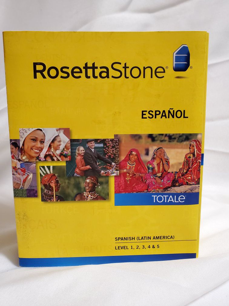 Rosetta Stone Espanol Spanish Totale 1 to 5