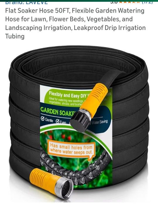 New In BOX. 50' HOSE FOR THE GARDEN. See Photos. Cash & Pickup Only