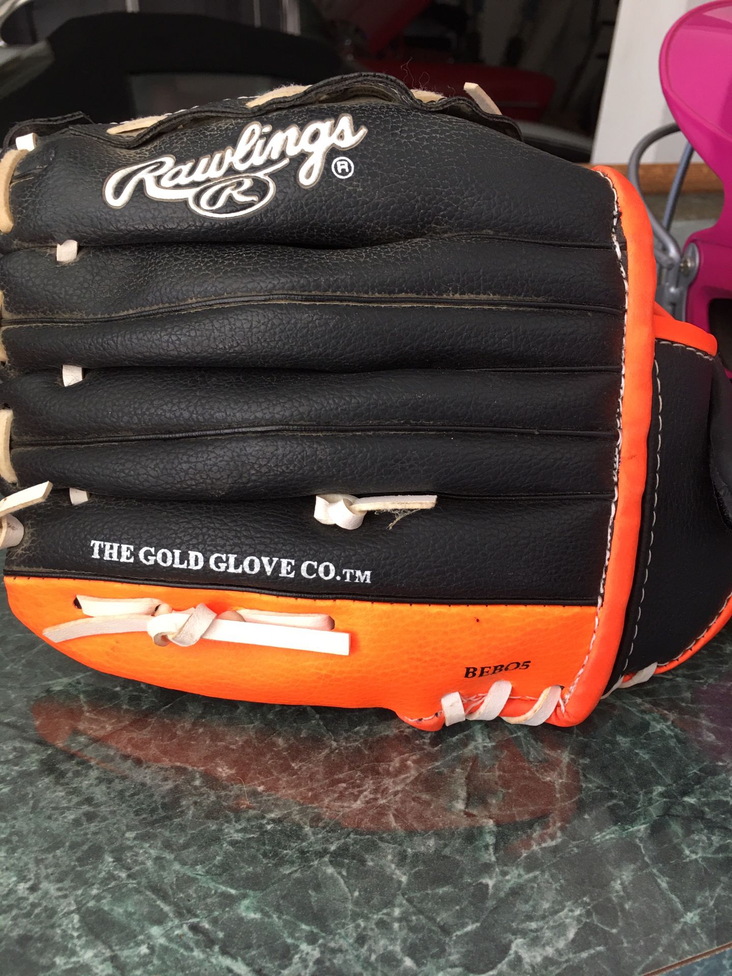 Rawlings Youth Baseball glove & Visor