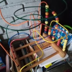 Large Bead Roller Coaster For Kids Toddlers