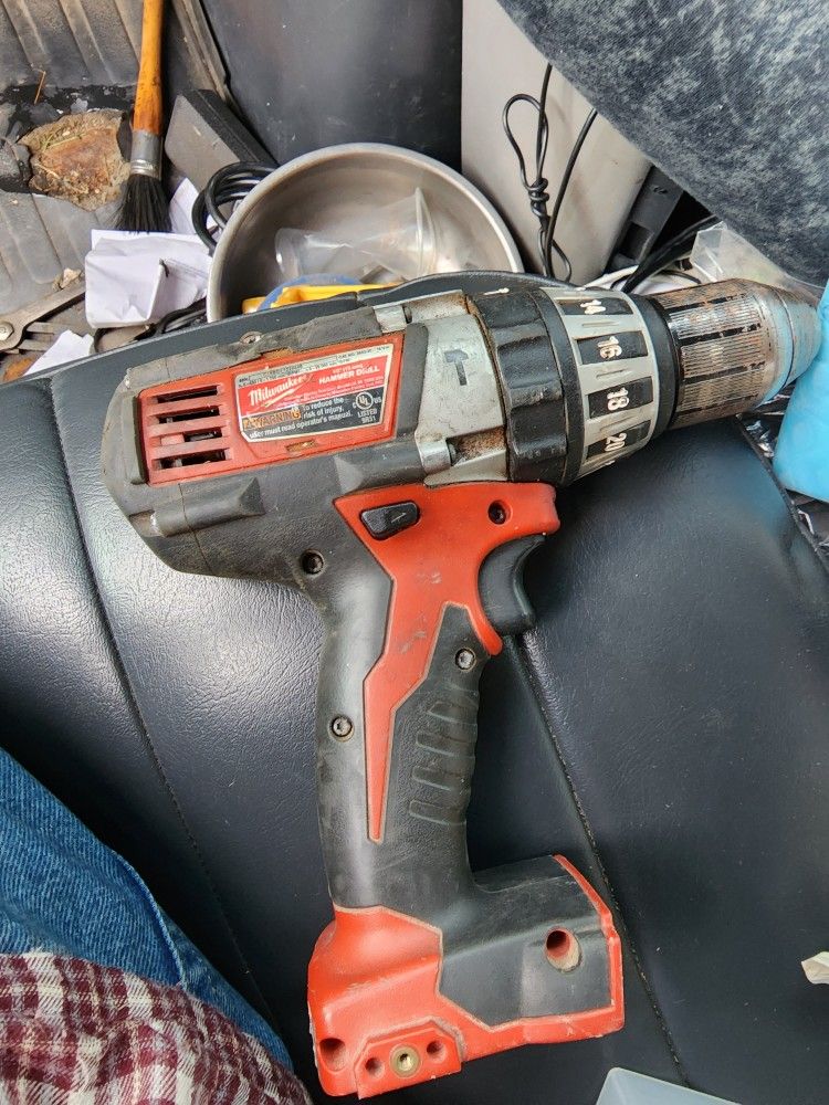 MILWAUKEE HAMMER DRILL AND DRIVER ,EXCELLENT WORKING CONDITION
