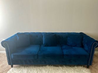 Chesterfield Sofa (Blue)
