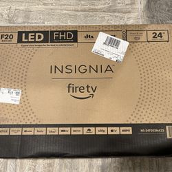 24” Insignia Smart tv (New)